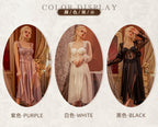 Sheer, Lightweight, and Sexy Satin-and-Lace Dress Sleepwear