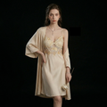 Sexy lace slip dress with bra pads (2-pack)