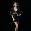 Sexy Lace and Satin Nightwear Sleepwear
