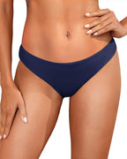 Women Low Rise Bikini Bottoms - Moderate Coverage Bathing Suit Bottoms Low Waisted Swimsuit Bottoms Brief 2026